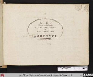 Lied "Ich klage hier! dir Echo dir" : Mit Veränderungen für Eine Singstimme