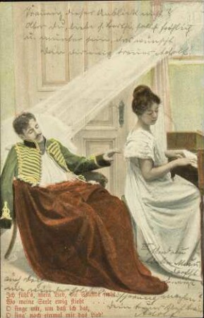 Ich fühl's, mein Lieb [...]