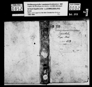 Unterbalbach: Lagerbuch zu Reckerstal