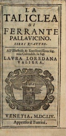 La Taliclea : Libri Qvattro
