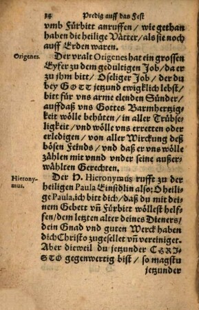Andächtig Christlich vnd Catholisch Lesen auff das Fest aller Heiligen Freundt vnd Außerwählten Gottes, in Form einer Predig gestelt