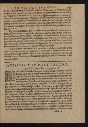 Dominica IV. Post Pascha,
