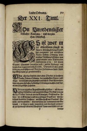Der XXI. Titul. - XXV. Titul.