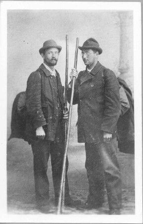 Doppelporträt mit Max Schmiedel