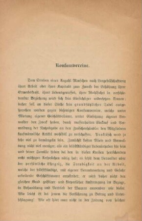 Konsumvereine
