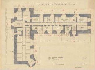 Friedrich Flender Bunker, Erdgeschoss