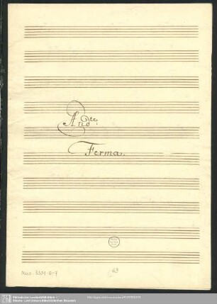 [Kadenz] Ferma.