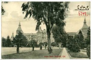 Napa, California. Napa State Hospital