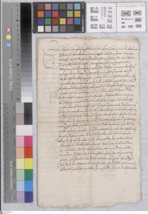 Münster: Erbbestandsbrief über Güter zu Münster
