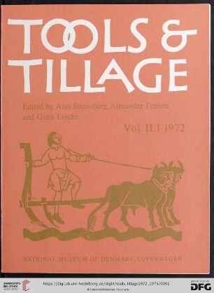 2: Tools & tillage: a journal on the history of the implements of cultivation and other agricultural processes
