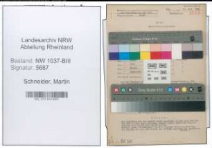 Entnazifizierung Martin Schneider , geb. 24.07.1897 (Ingenieur)