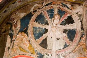 Frankreich. Auvergne. Haute Loire. Le Puy en Velay. Cathedrale Notre Dame. Romanischer Stil. UNESCO Weltkulturerbe. Romanische Fresken