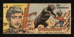 Piccolo aus der Comicserie Harry, der Grenzreiter, Heft 8