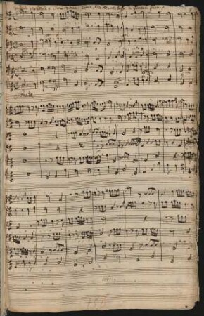 O pulcherrima inter mulieres; V (6), strings, bc; D-Dur