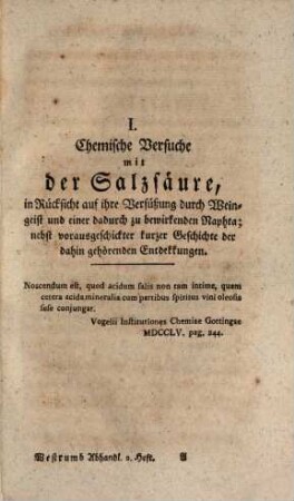 Kleine physikalisch-chemische Abhandlungen, 1,2