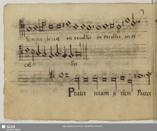[Josquin des Prez:] Praeter rerum seriem