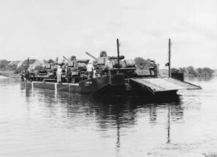 Erprobung Gierfähre Niegripp/Elbe
