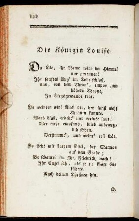 Die Königin Louise
