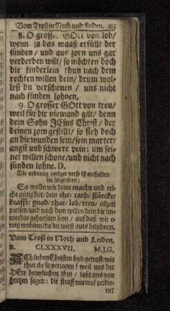 Vom Trost in Noth und Leiden.