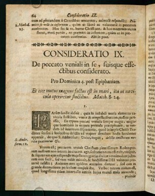 64-72, Consideratio IX.