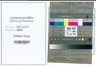 Entnazifizierung Hugo Wittfeld , geb. 15.03.1904 (Arbeiter)
