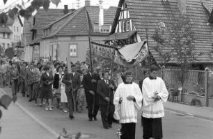 Fronleichnamsprozession in Stupferich