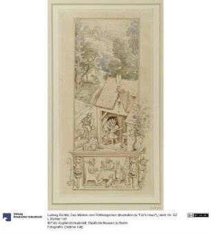 Das Märlein vom Rothkäppchen (Illustration zu "Für's Haus")