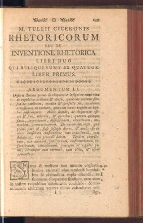 Rhetoricorum seu de Inventione Rhetorica