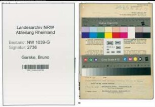 Entnazifizierung Bruno Garske , geb. 25.12.1896 (Lehrer)