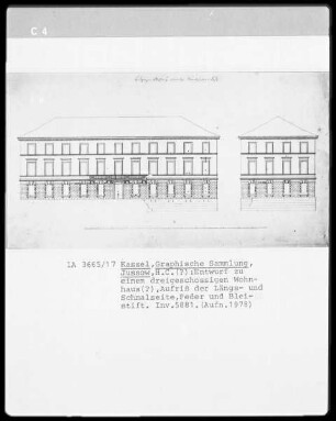 dreigeschossiges Wohnhaus?