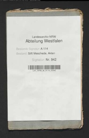 Wiese in der Ahe: 1. Jobsten vor der Gotten 1669; 2. Jacob vor der Gotten 1700. 1724. 1736; 5. Joan Evert von der Gotten 1764; 6. Witwe des Henrich Gotten 1793; 8. Anna Maria Gotten 1801