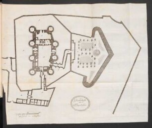 Grundriss der Bastille