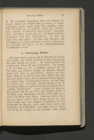 5. Lebendige Bilder