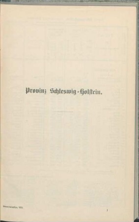 [I. Tabellarischer Theil.]