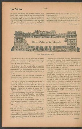 En el palacio de Themis : Las desencantadas