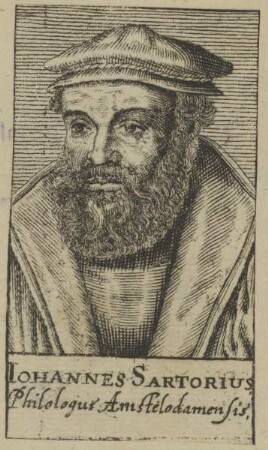 Bildnis des Iohannes Sartorius