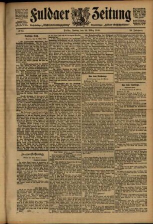 Ausgabe vom Freitag, den 16. März 1906.