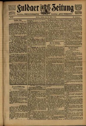 Ausgabe vom Freitag, den 16. März 1906.