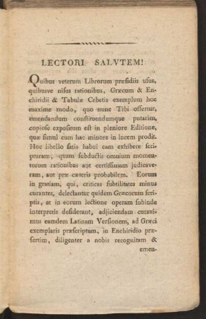 Lectori Salvtem!