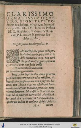 Epistola nuncupatoria.