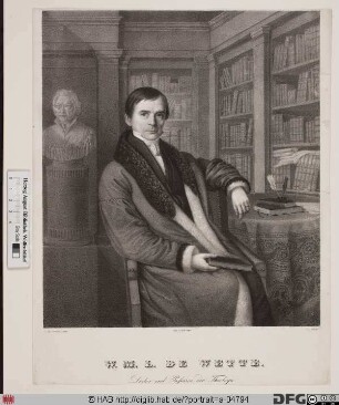 Bildnis Wilhelm Martin Leberecht De Wette