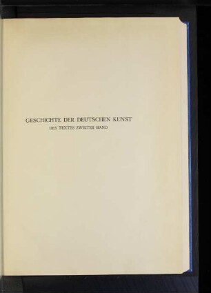 2, Text: Geschichte der deutschen Kunst