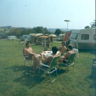 Hosenfeld. Campingplatz