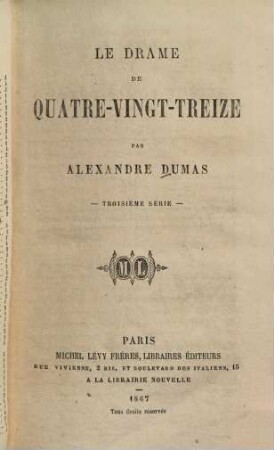 Le drame de quatre-vingt-treize, 3