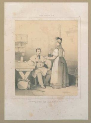 "Servante du Margraviat."