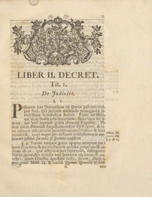 Liber II. Decret.