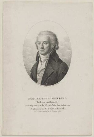 Bildnis des Samuel Th. Sömmering