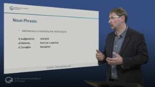 Ancient Greek – Morphosyntactic structures, Part 1: Agreement and Nominal Structures