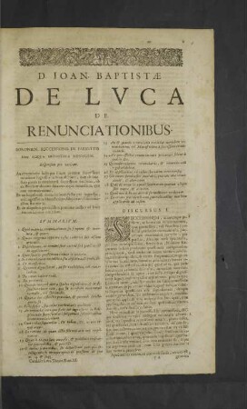 De Renunciationibus.