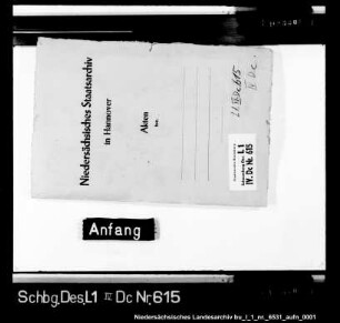 Münzprobationstage zu Köln (Mai und Oktober) Enthält: auch: Anweisung an den Münzmeister Henning Hans zu Altona betr. Prägeeisen für Taler